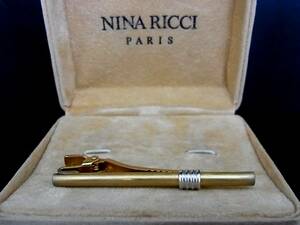 ◎№4561◎■⑤■ニナリッチ【NINA RICCI】【シルバー・ゴールド】■ネクタイピン♪