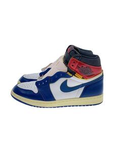 NIKE◆AIR JORDAN 1 RETRO HI NRG / UN/エアジョーダンレトロハイ/ホワイト/28cm/WHT