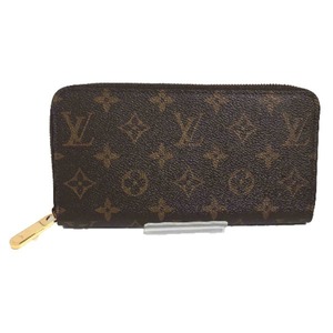 ルイヴィトン 長財布 M42616 ジッピーウォレット モノグラム 長財布 LOUIS VUITTON ブラウン ユニセックス