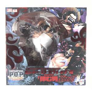 ☆中古品☆ メガハウス フィギュア ワンピース P.O.P Sailing Again MAXIMUM モンキー・D・ルフィ ギア4 弾む男 Ver.2 開封済み