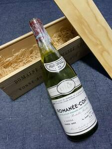 DRCロマネコンティ1985年　空瓶
