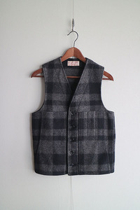 FILSON MACKINAW WOOL VEST フィルソン/マッキーノ/ウールベスト/チェック