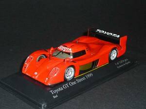 TOYOTA GT One Street 1999 1/43 MINICHAMPS ミニチャンプス ル・マン24時間 耐久レース ル・マン24H