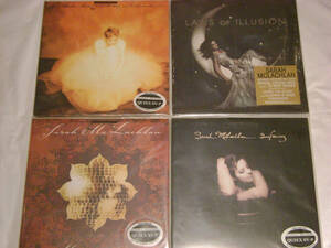 Lot of 4 Sarah Mclachlan LPs 新品未開封 Freedom Sessions Mirrorball 浮遊 / Laws 海外 即決