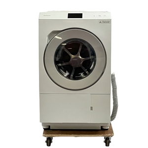 【引取限定】 動作保証 Panasonic NA-LX129BR W ななめドラム 洗濯 乾燥機 12kg 右開き 2022年製 マットホワイト 家電 良好 直T8795148