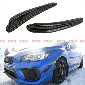 スバル WRX STI VA フロント バンパー サイド カナード カーボン品 左右セット 2015-2021