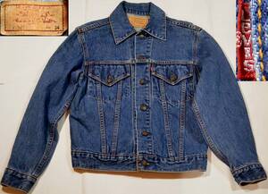 h121/LEVIS70505 極上品　レア34！小さめサイズです。女性にも！