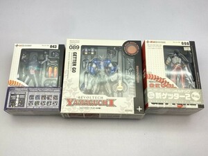 海洋堂 リボルテック ゲッター號 ゲッターロボ など まとめて ※まとめて取引・同梱不可 [38-3247]