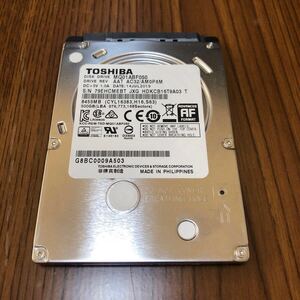 TOSHIBA HDD MQ01ABF050 500GB 2.5インチ