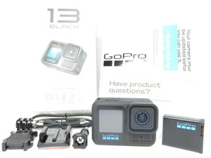 【 美品 】GoPro HERO13 ブラック CHDHX-131-FW ゴープロ [管X4473］