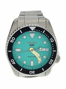 SEIKO◆腕時計/アナログ/ステンレス/GRN/SLV/4R36-14B0