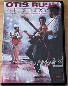 Otis Rush & Friends オーティス・ラッシュ Live at Montreux 1986 DVD 中古 BLUES R&B エリック・クラプトン / ルーサー・アリスン