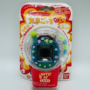 【☆超美品☆】超じんせーエンジョイ！たまごっちプラス クリアぶるーラムネ (BANDAI ブルー Blue Tamagotchi plus 未開封 )