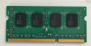 ★ 低電圧 DDR3L-1600(PC3L-12800S) 204Pin 8GB ★P DDR3L-12800S 8GB DDR3L-1600 ノートブック用メモリ中古動作確認済み