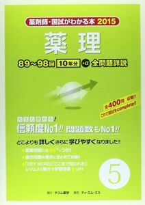 [A01177370]薬剤師・国試がわかる本 2015 5 薬理