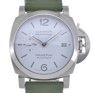 パネライ PANERAI PAM01271 ルミノールマリーナ クアランタ デイト 自動巻き メンズ 美品 箱・保証書付き K#134271