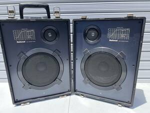 2ーWAY　SPEAKER ナショナル　２個SET　FM-AM National(ナショナル) スピーカー　ステレオラジオカセットレコーダ