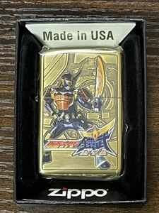 zippo 仮面ライダー 鎧武 ゴールド 20周年記念 50個限定生産 20th ガイム 2019年製 MASKED RIDER GOLD 両面デザイン デットストック