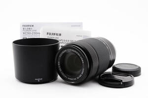 FUJIFILM FUJINON XC 50-230mm F/4.5-6.7 OIS II レンズ [フード付き] #617