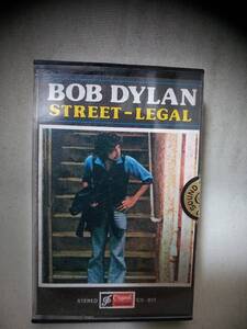 T5871　カセットテープ　BOB DYLAN / STREET LEGAL