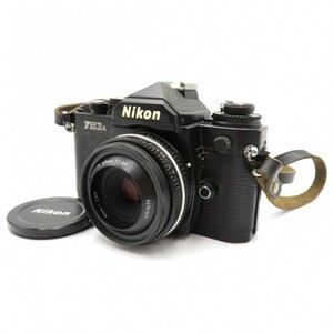 1円〜 Nikon ニコン FM3A フィルム一眼レフカメラ NIKKOR 45mm 1:2.8P レンズ 動作確認済 現状品 y98-2697645【Y商品】