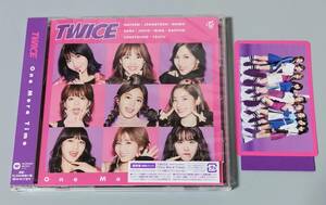 ■ TWICE ■ One More Time 通常盤 CD 全員 トレカ付 ナヨン ジョンヨン モモ サナ ジヒョ ミナ ダヒョン チェヨン ツウィ