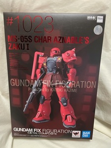 ◎ BANDAI バンダイGUNDAM FIX FIGURATION METAL COMPOSITE MS-05S ザクⅠ シャア専用機 旧ザク カドつぶれ 現状品