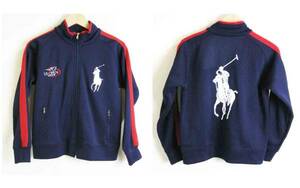 ■RLX/RalphLauren【ラルフローレン】 USOPEN2008 紺 トラック ジャケット M