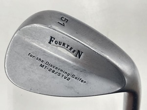 フォーティーン FOURTEEN 【並品】右用ウェッジ 51 シルバー MT-28 51V2