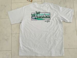 新品　ハワイ限定　patagonia パタゴニア　Tシャツ パタロハ　パタロハ　pataloha ハワイ限定　ホノルル　半袖Tシャツ　ホワイト　XL