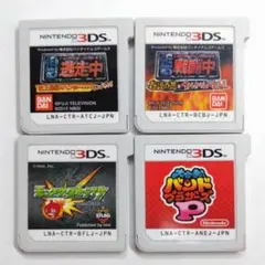 3DS ソフト 逃走中 戦闘中 モンスト バンドブラザーズ 任天堂