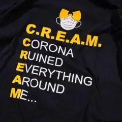 ジョーク Tシャツ コロナ C.R.E.A.M ウータンクランネタ