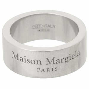 メゾンマルジェラ リング 指輪 MAISON MARGIELA SM1UQ0082 SV0158 951 3 ロゴ 日本サイズ11号 シルバー レディース メンズ ユニセックス