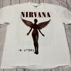 極希少 ニルヴァーナ NIRVANA IN UTERO TOUR Tシャツ