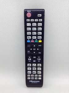 C647◇Hisense ハイセンス テレビリモコン TVリモコン EN-32954HS【訳あり】240308