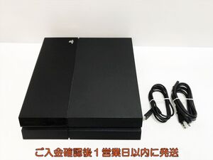 【1円】PS4 本体 セット 500GB ブラック SONY PlayStation4 CUH-1100A 初期化/動作確認済 プレステ4 FW12.00 M02-027yk/G4