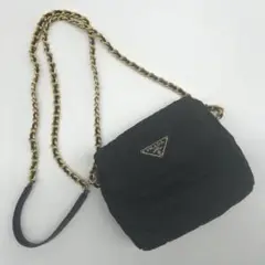 【良品！✨】 PRADA プラダ キルティング ショルダーバッグ ポシェット