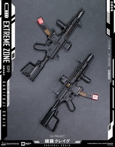 1/6 DAMTOYS EBS001 EXTREMEZONE Samurai SAKIFUJI CRAIGエクストリームゾーン サムライ崎藤クレイグ SIG MPXのみ