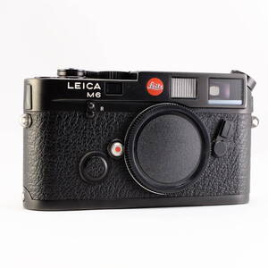 【L28】Leica M6 ブラック ERNST LEITZ WETZLAR GMBH刻印 ライカ M型