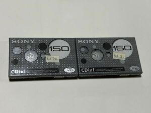 未開封 SONY オーディオ カセットテープ 150分 ノーマルポジション C150CDX1L