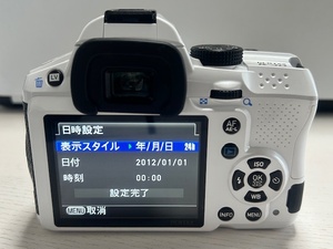 PENTAX　デジタル一眼レフカメラ ボディ ホワイト　K30　ジャンク品