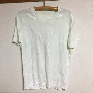 ★カルバンクライン☆USED☆中古☆ライムグリーン☆半袖Tシャツ☆L☆Calvin Klein