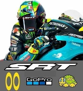 【ファイナルエディション】即納 Valentino Rossi ヘルメット ステッカー バイザー ロッシ シール デカール ヘルメット VR 46 agv [02]