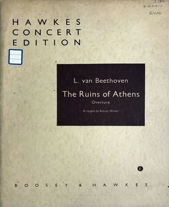 ベートーヴェン 付随音楽「アテネの廃墟」 Op.113 序曲 (パート譜セット) 輸入楽譜 BEETHOVEN Ruinen von Athen, Ouverture arr.A.Winter