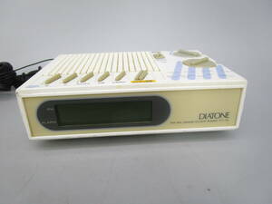 当時物　DIATONE FM/AM クロックラジオ FT-70 三菱電機 CLOCK RADIO　ダイアトーン　現状品（48000