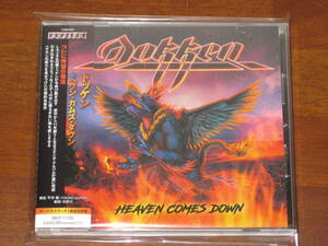 DOKKEN ドッケン/ ヘヴン・カムズ・ダウン 2023年発売 CD 国内帯有