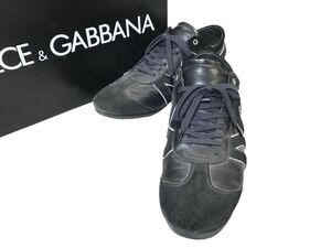 (D) DOLCE&GABBANA ドルチェ&ガッバーナ DGロゴ スニーカー 8 シューズ (ma)