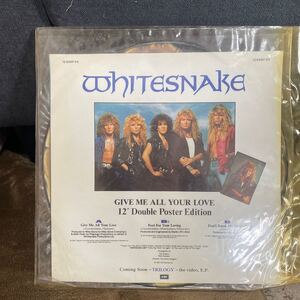 LPレコード★洋楽★ WHITESNAKE★GIVE ME ALL YOUR LOVE