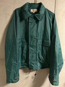 80s ヴィンテージ ORVIS Wading Fishing Jacket オービス ウェーディング フィッシング ジャケット モスグリーン XL フード収納可能 短丈