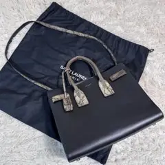 SAINT LAURENT  サンローラン サックドジュール 2way パイソン